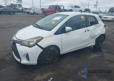 2015 Toyota Yaris L z USA, uszkodzony, nr VIN VNKJTUD3XFA041916
